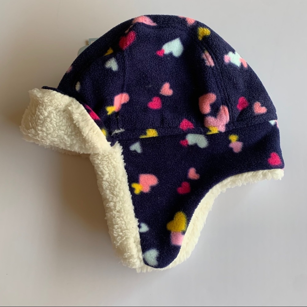 Cat & Jack kid’s Winter Navy Fleece Hat/Size: OS